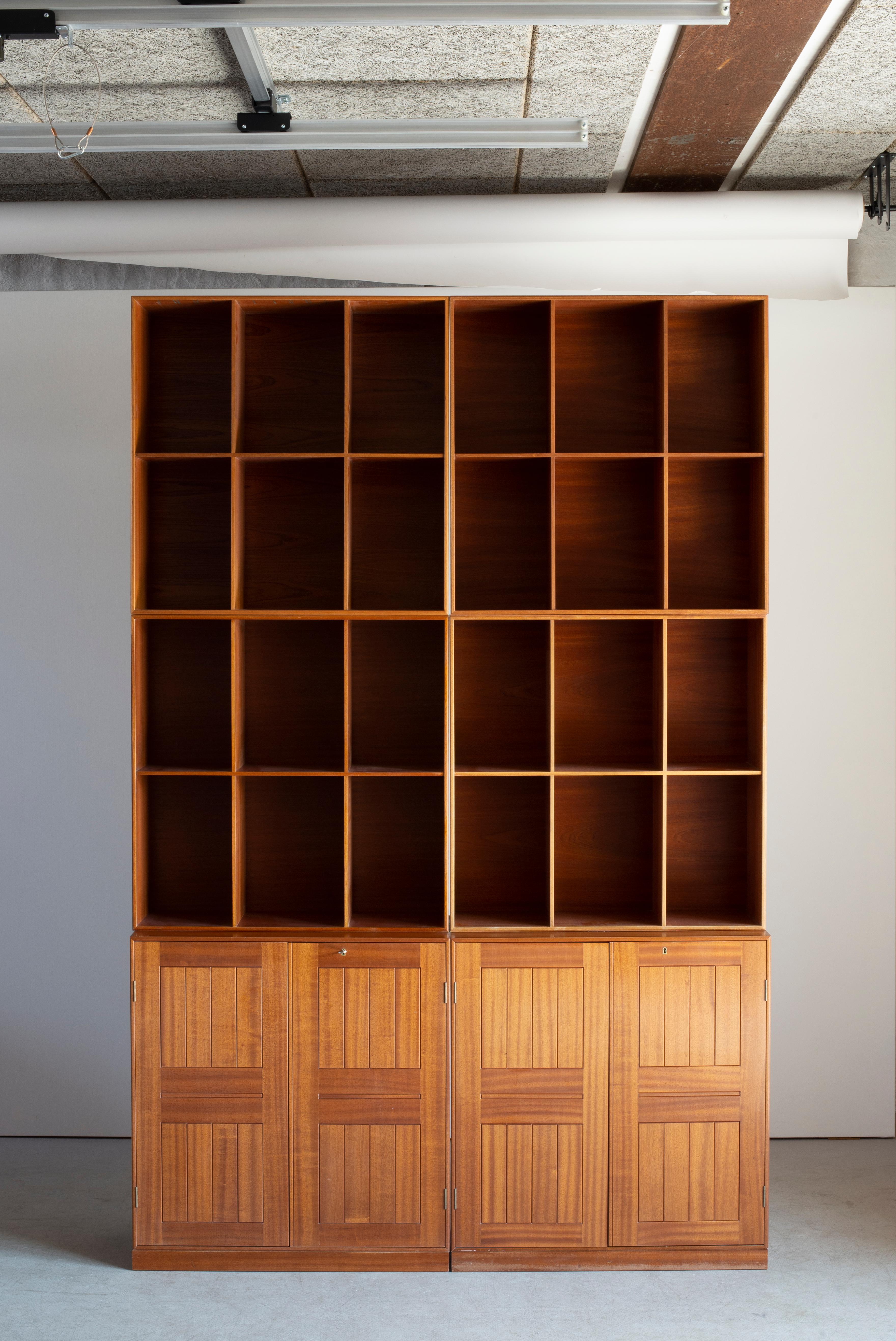 Scandinavian Modern Mogens Koch Cabinets and Bookcases for Rud. Rasmussen