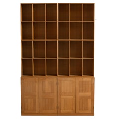 Mogens Koch Cabinets and Bookcases in Oak for Rud. Rasmussen