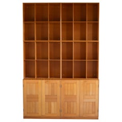 Vintage Mogens Koch Cabinets and Bookcases in Oregon Pine for Rud. Rasmussen