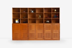Mogens Koch Cabinets  Set of Six for Rud Rasmussens Snedkerier, Denmark 1960