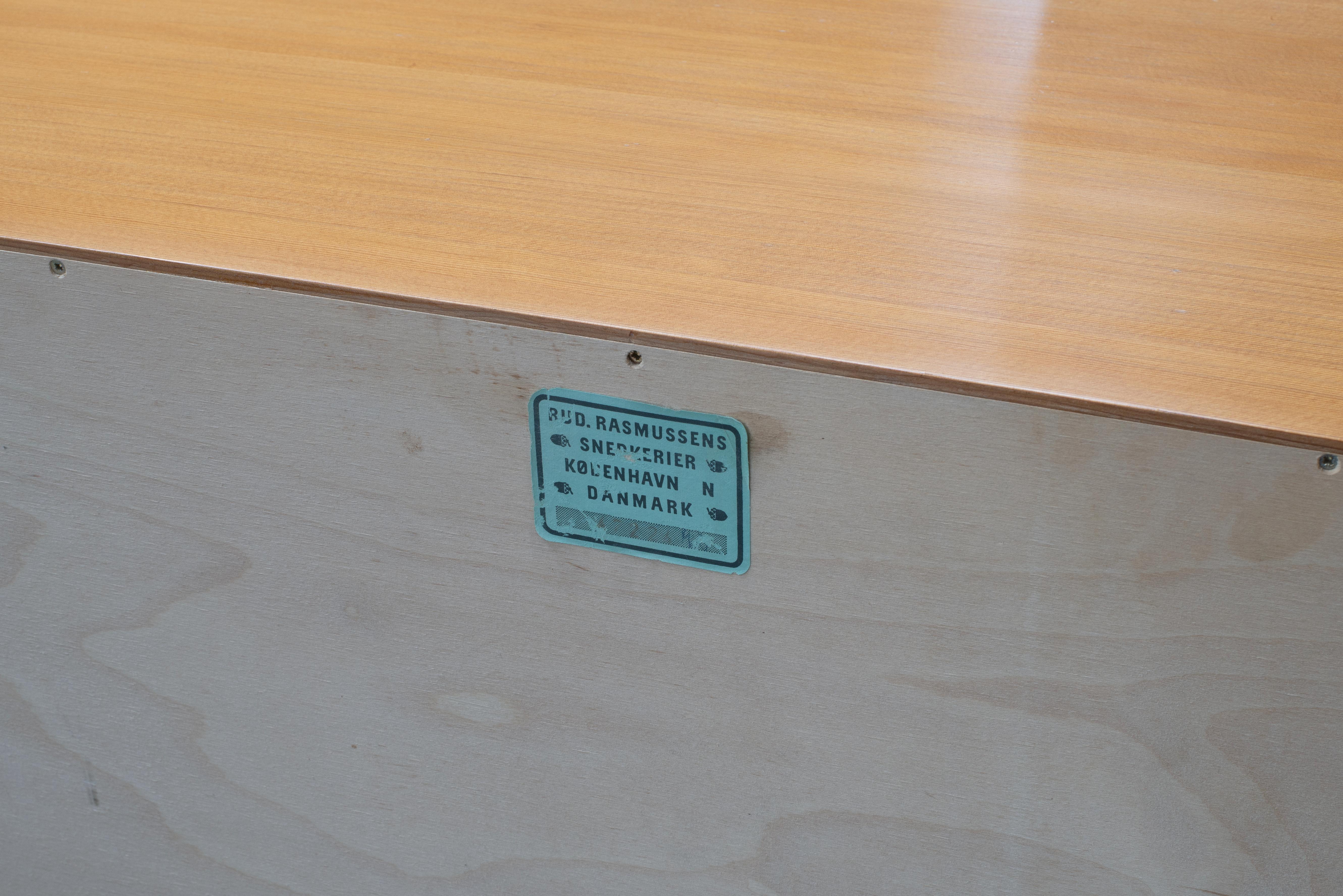 Lacquered Mogens Koch Chest of Drawers for Rud. Rasmussen For Sale