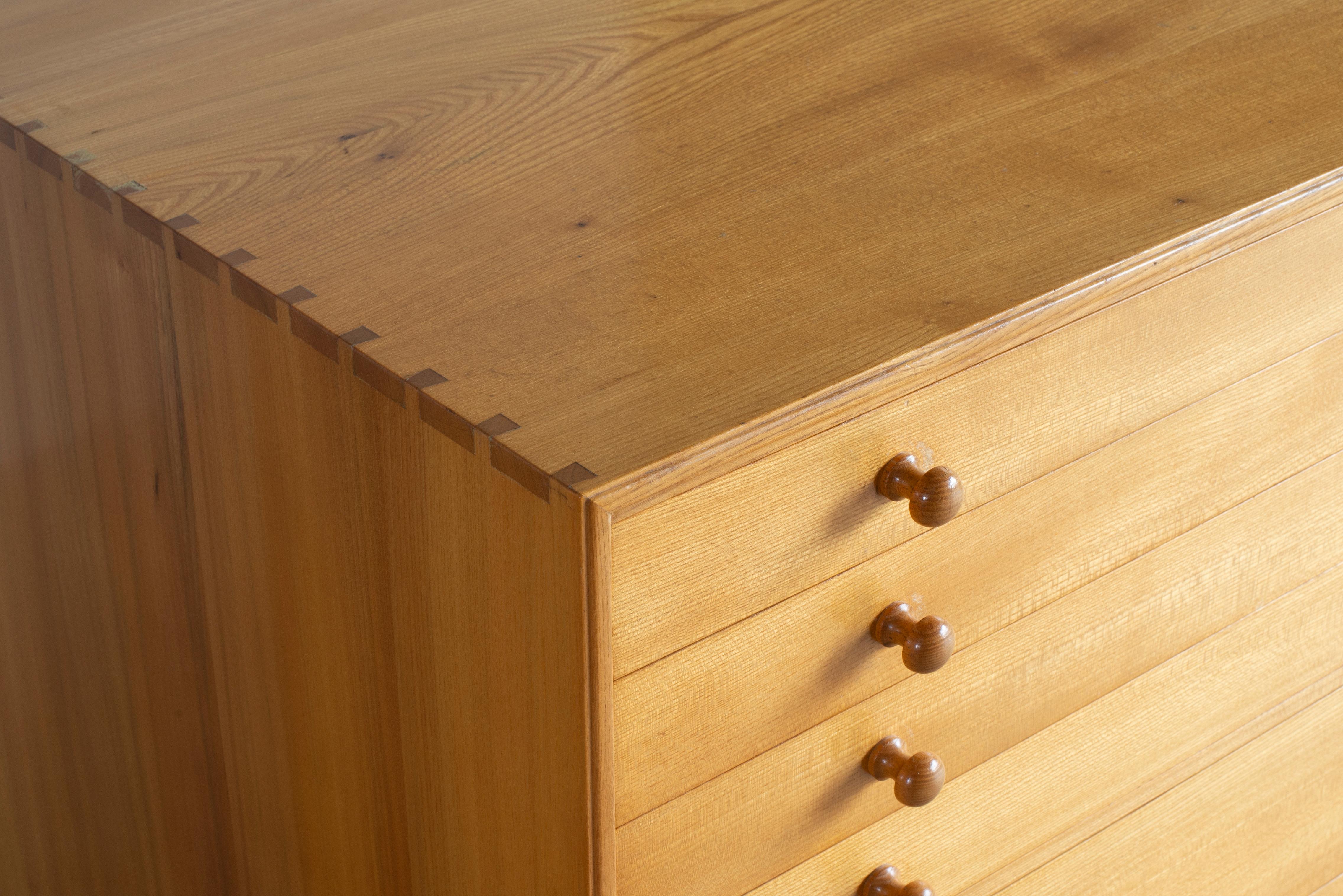 Lacquered Mogens Koch Chest of Drawers for Rud. Rasmussen For Sale