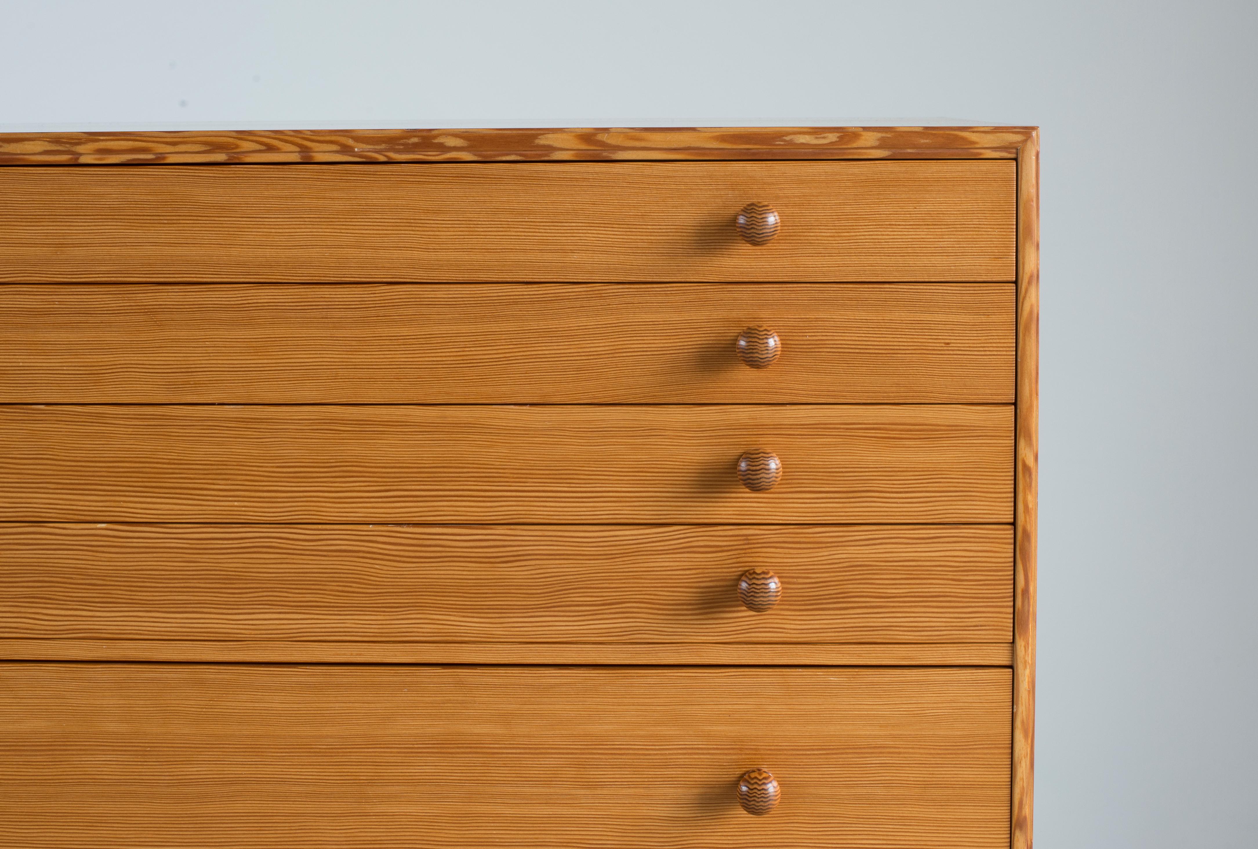 Pine Mogens Koch Chest of Drawers for Rud. Rasmussen