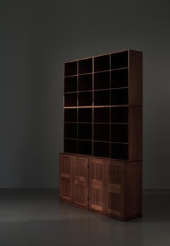 Mogens Koch Composite Book Case System in Solid Mahogany, Rud Rasmussen, 1950s