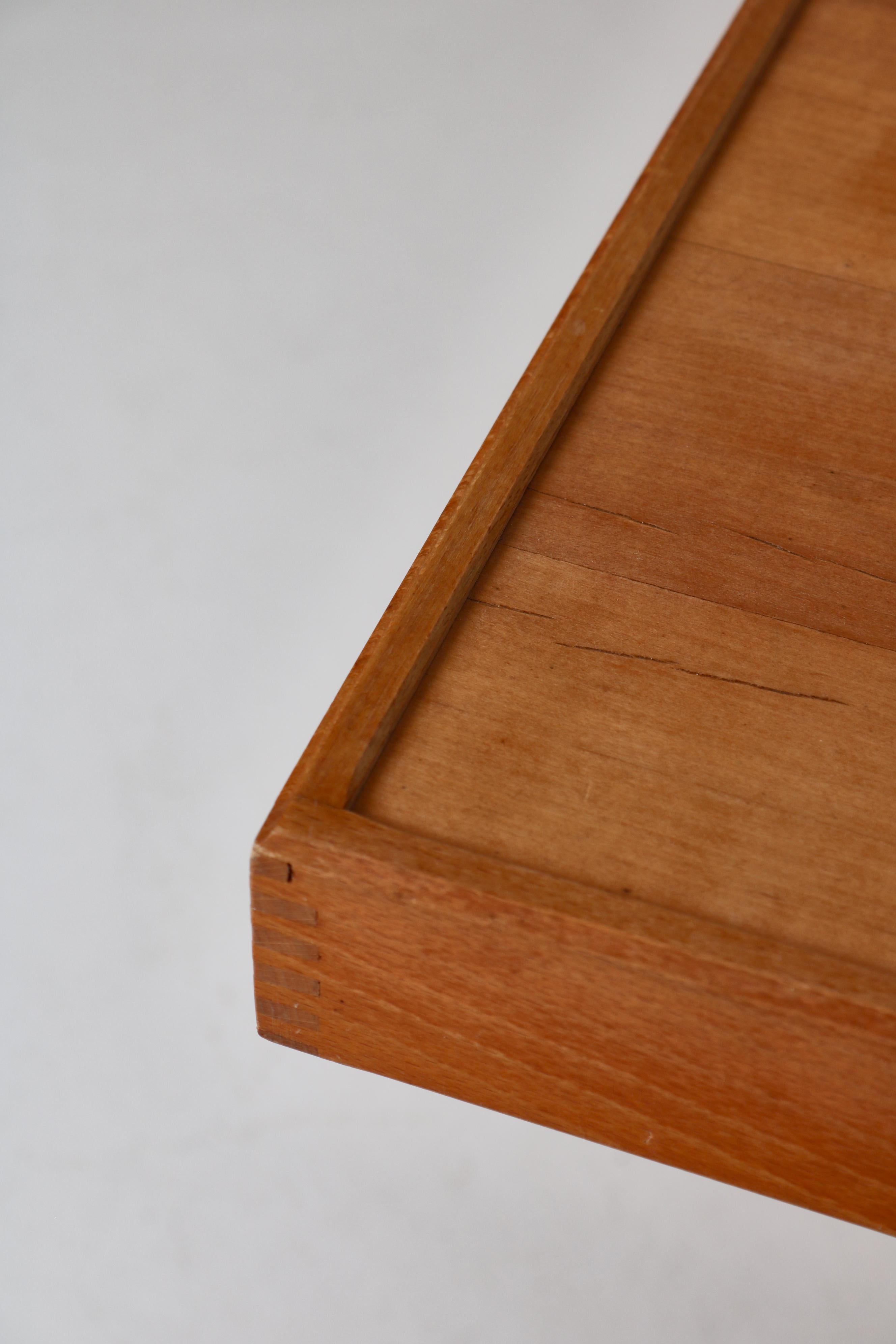Mogens Koch Danish Modern Folding Table Made at Rud Rasmussen, Copenhagen, 1960s 5