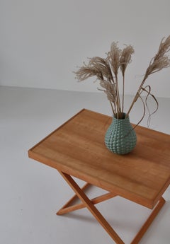 Mogens Koch Danish Modern Folding Table Made at Rud Rasmussen, Copenhagen, 1960s