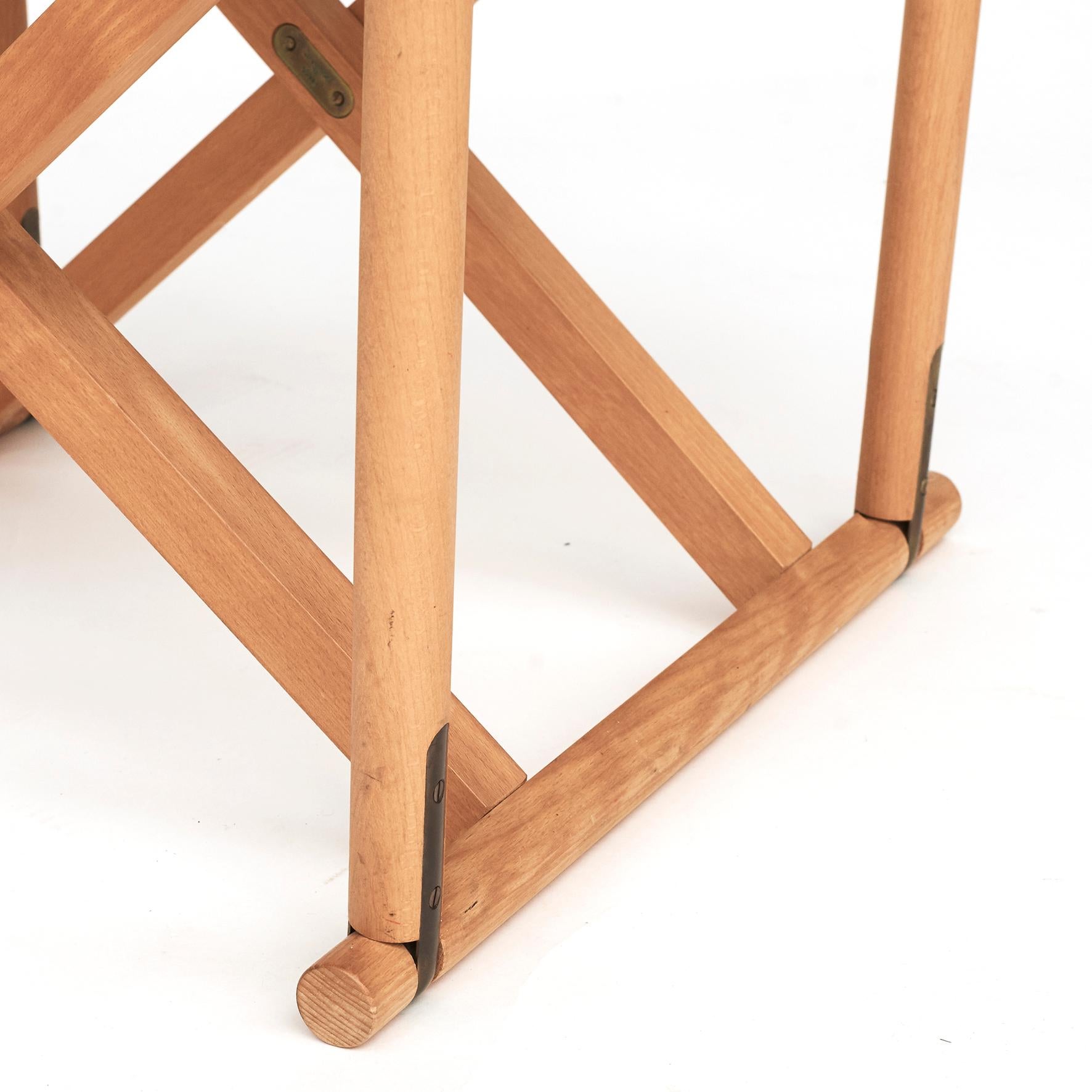 Brass Mogens Koch Folding Chair
