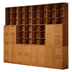 Mogens Koch für Rud Radmussen Modulares Bücherregal in Mahagoni