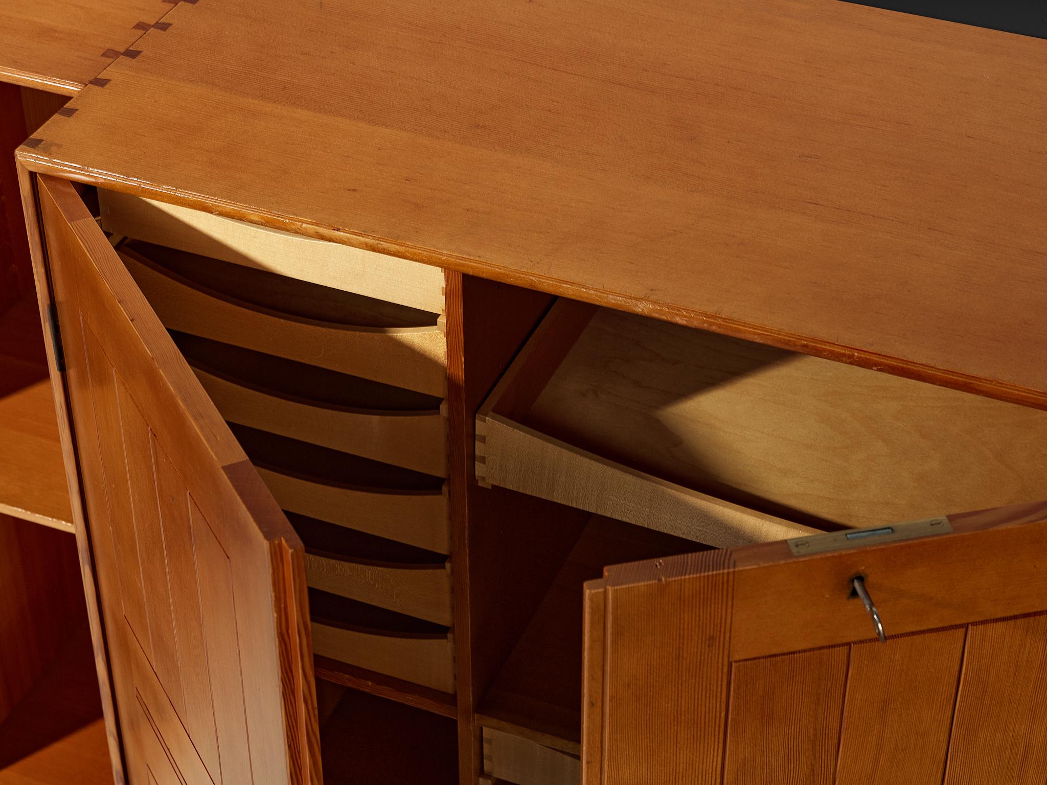 Mogens Koch para Rud Librería modular Radmussen de pino en venta 3
