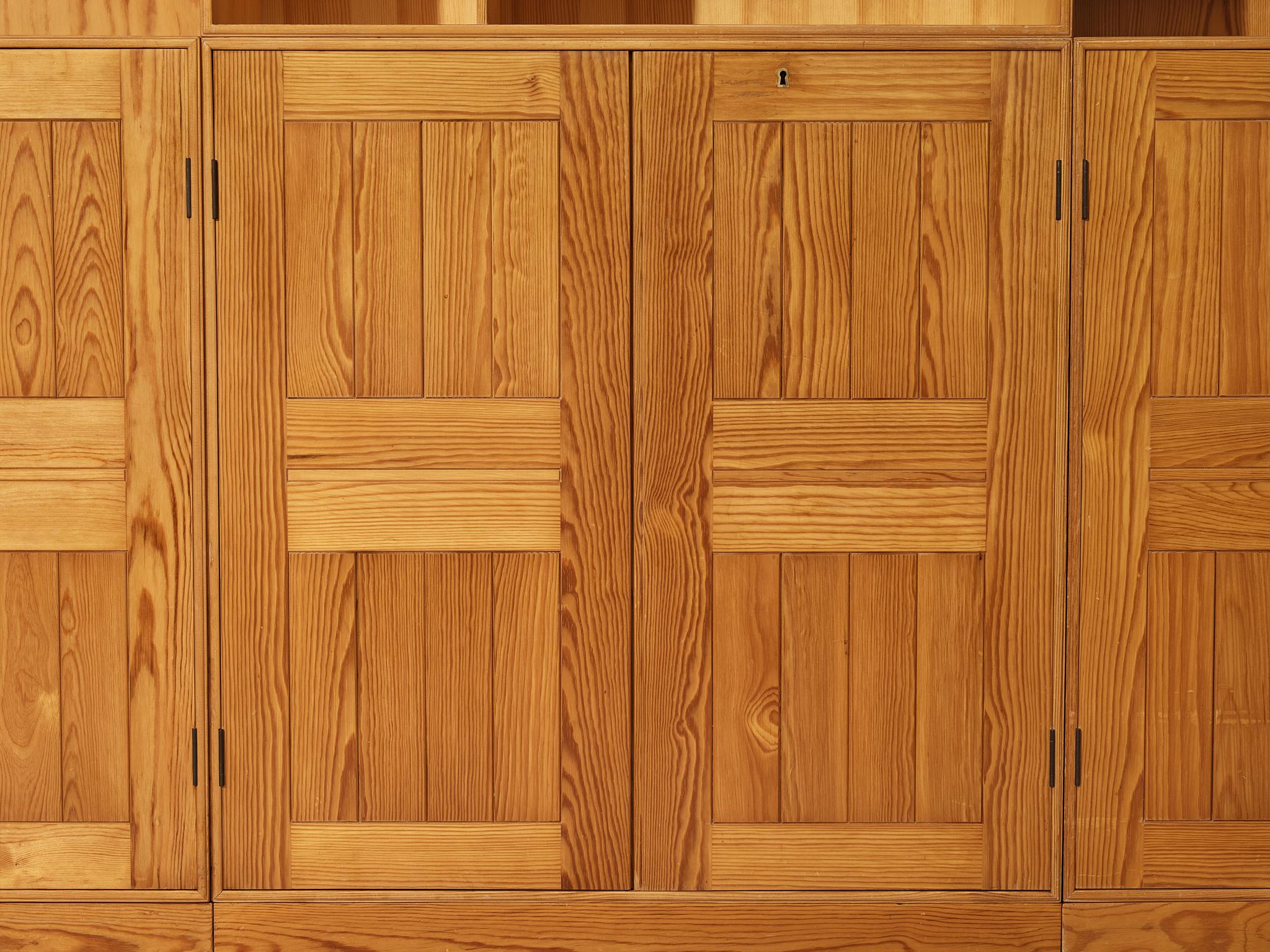 Mogens Koch para Rud Librería modular Radmussen de pino en venta 3