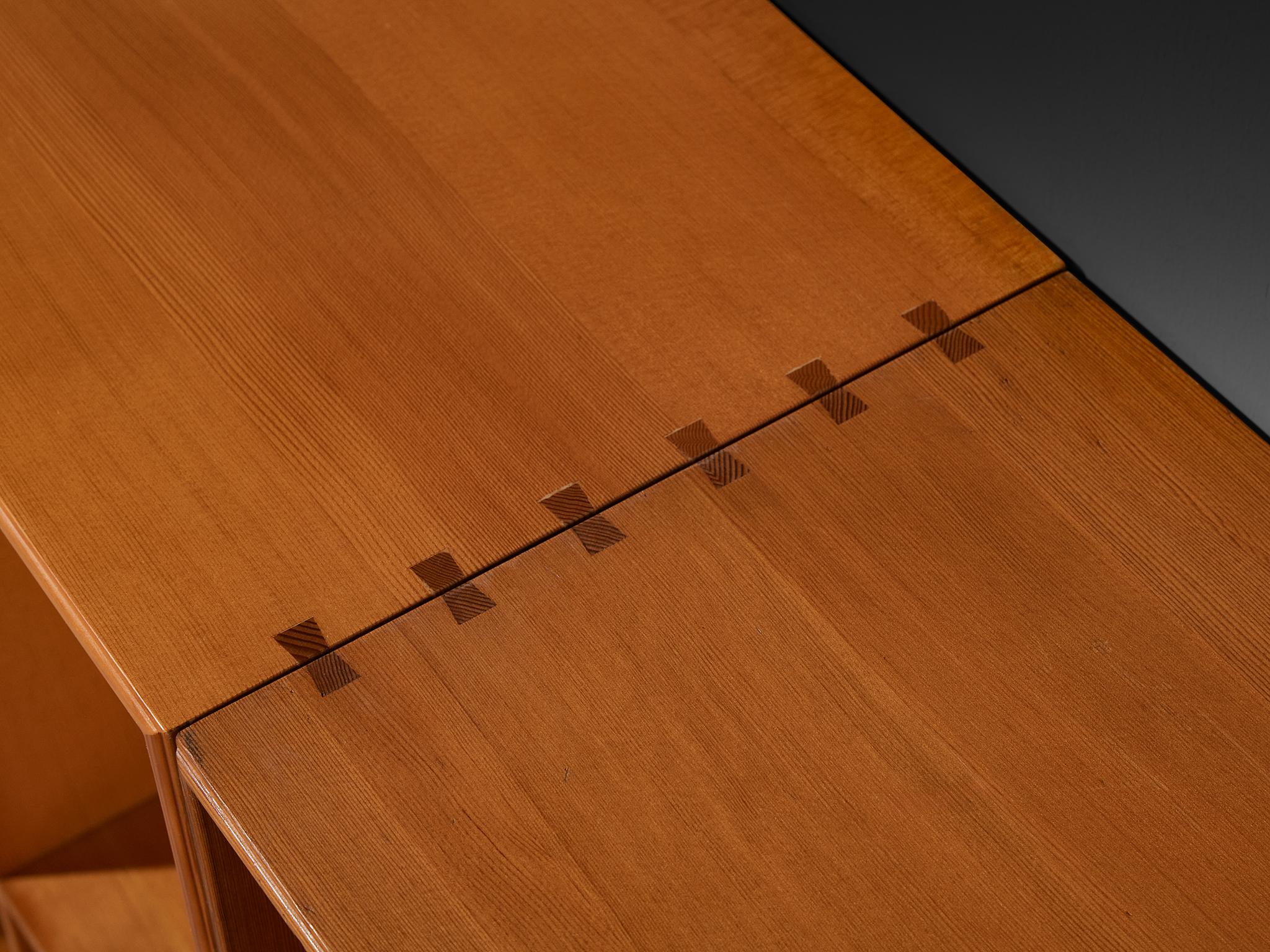 Mogens Koch para Rud Librería modular Radmussen de pino en venta 4