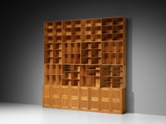 Mogens Koch for Rud Radmussen Modular Bookcase in Pine