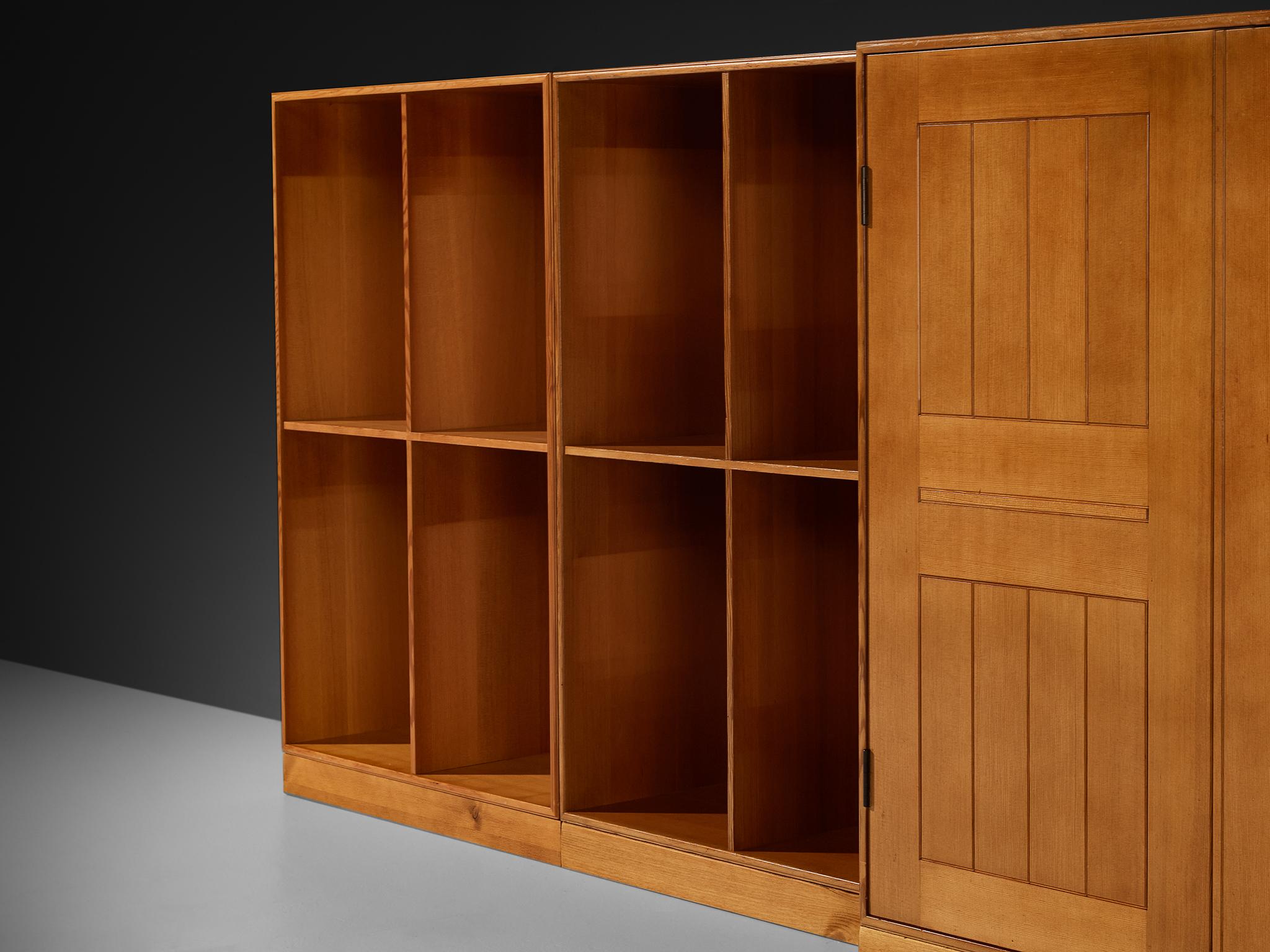 Mogens Koch para Rud Librería modular Radmussen de pino en venta 2