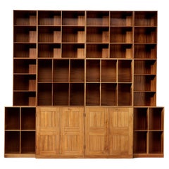 Mogens Koch for Rud Radmussen Modular Library in Mahogany
