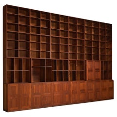 Mogens Koch para Rud Radmussen Biblioteca modular de caoba 