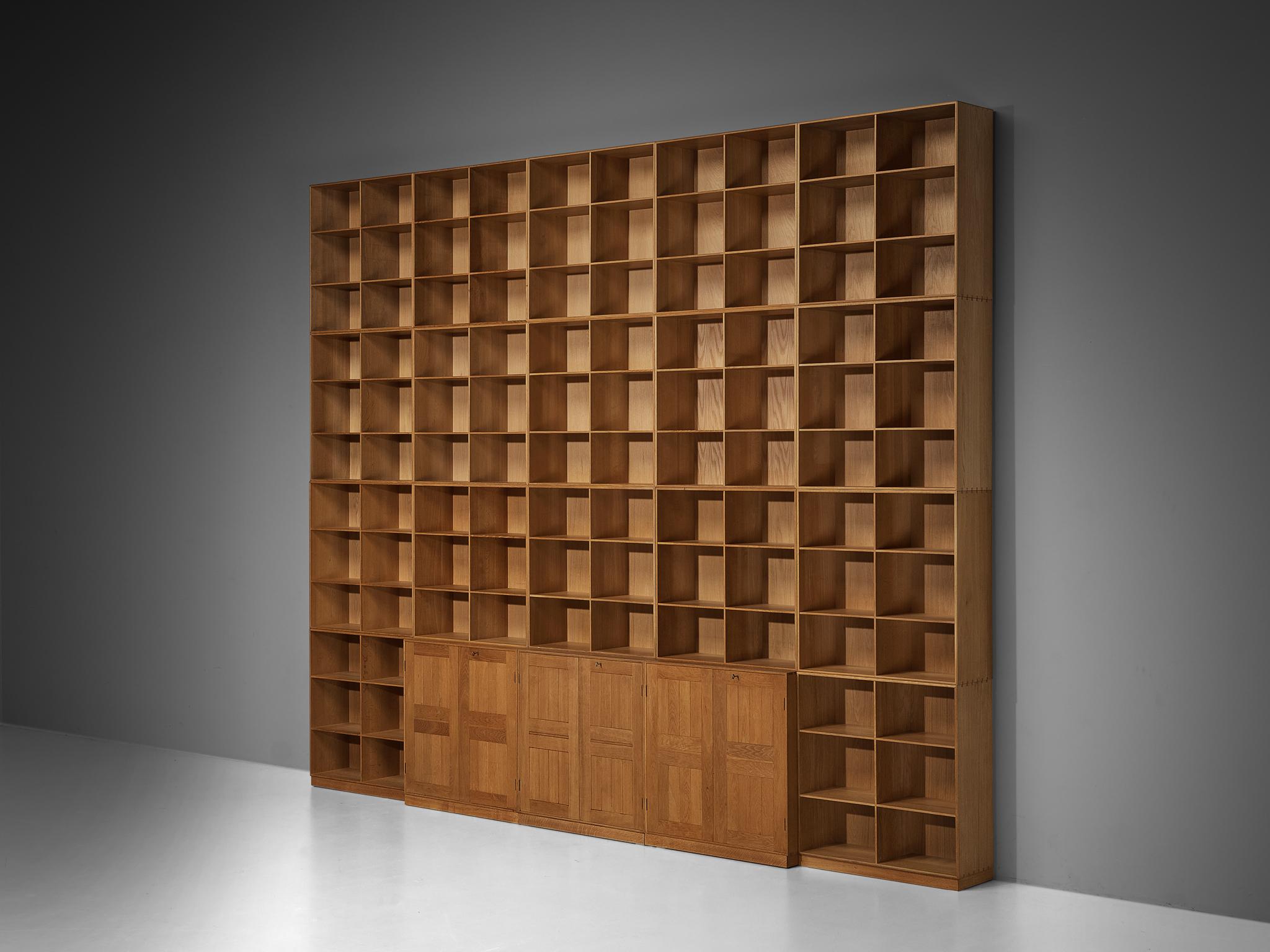 Mogens Koch for Rud Radmussen Modular Library in Oak 6