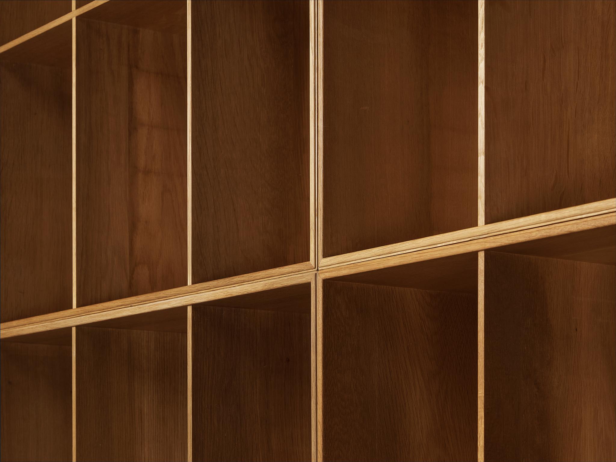 Mogens Koch for Rud Radmussen Modular Library in Oak 8