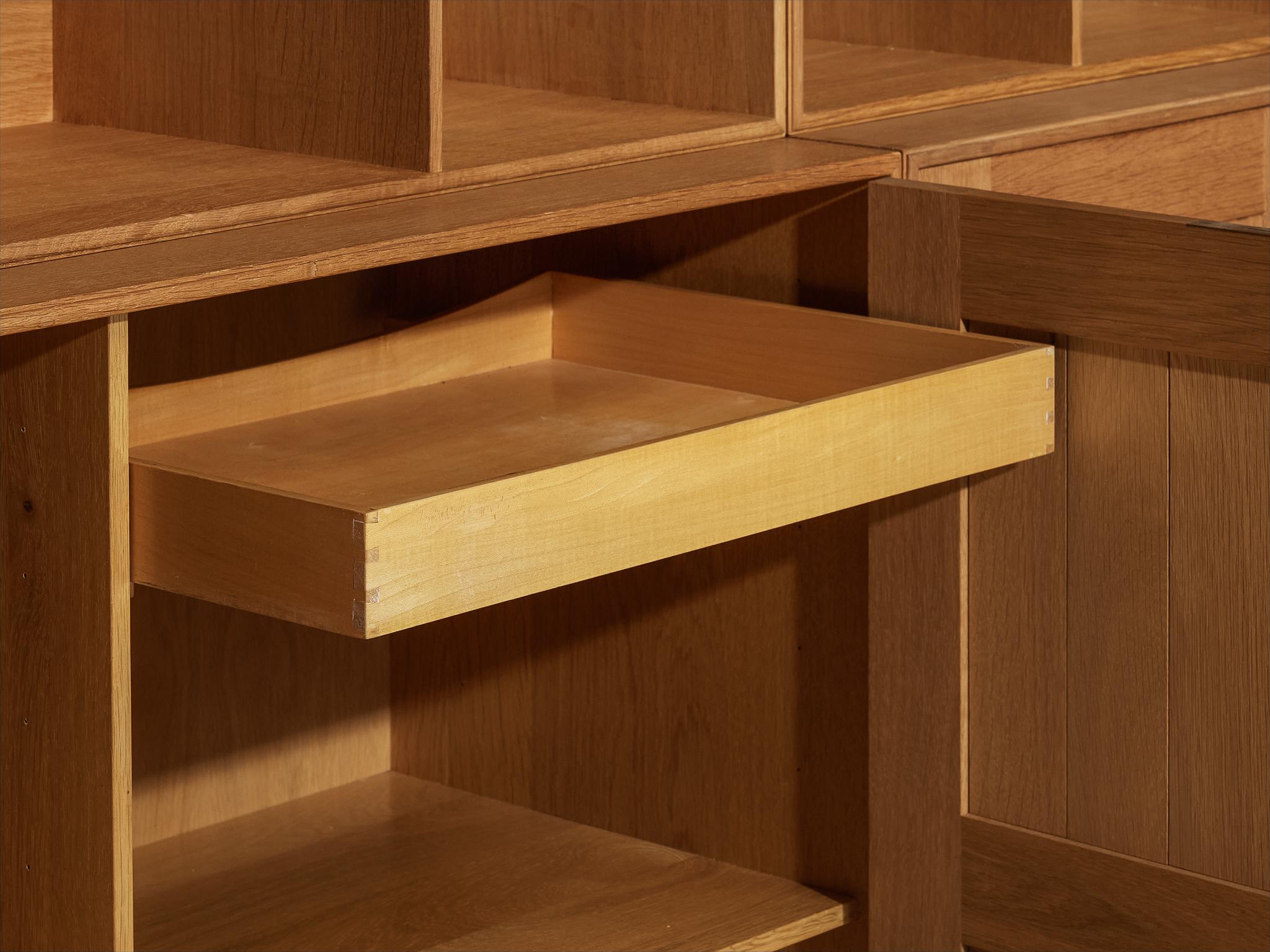 Mogens Koch for Rud Radmussen Modular Library in Oak 1
