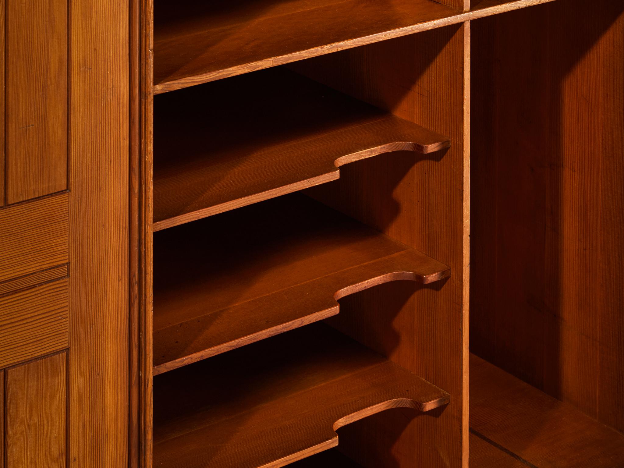 Scandinavian Modern Mogens Koch for Rud. Radmussen Modular Library in Pine For Sale