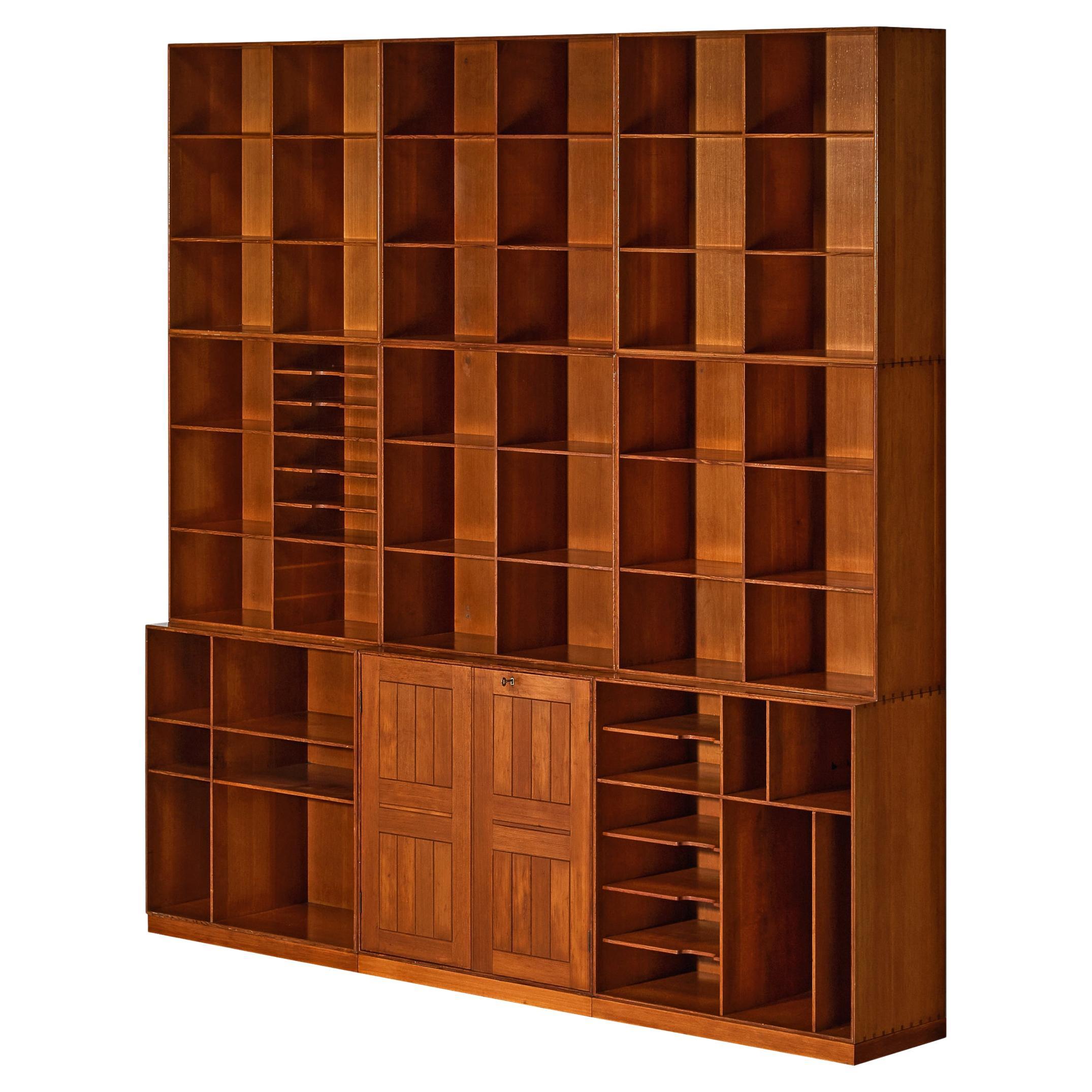 Mogens Koch for Rud. Radmussen Modular Library in Pine