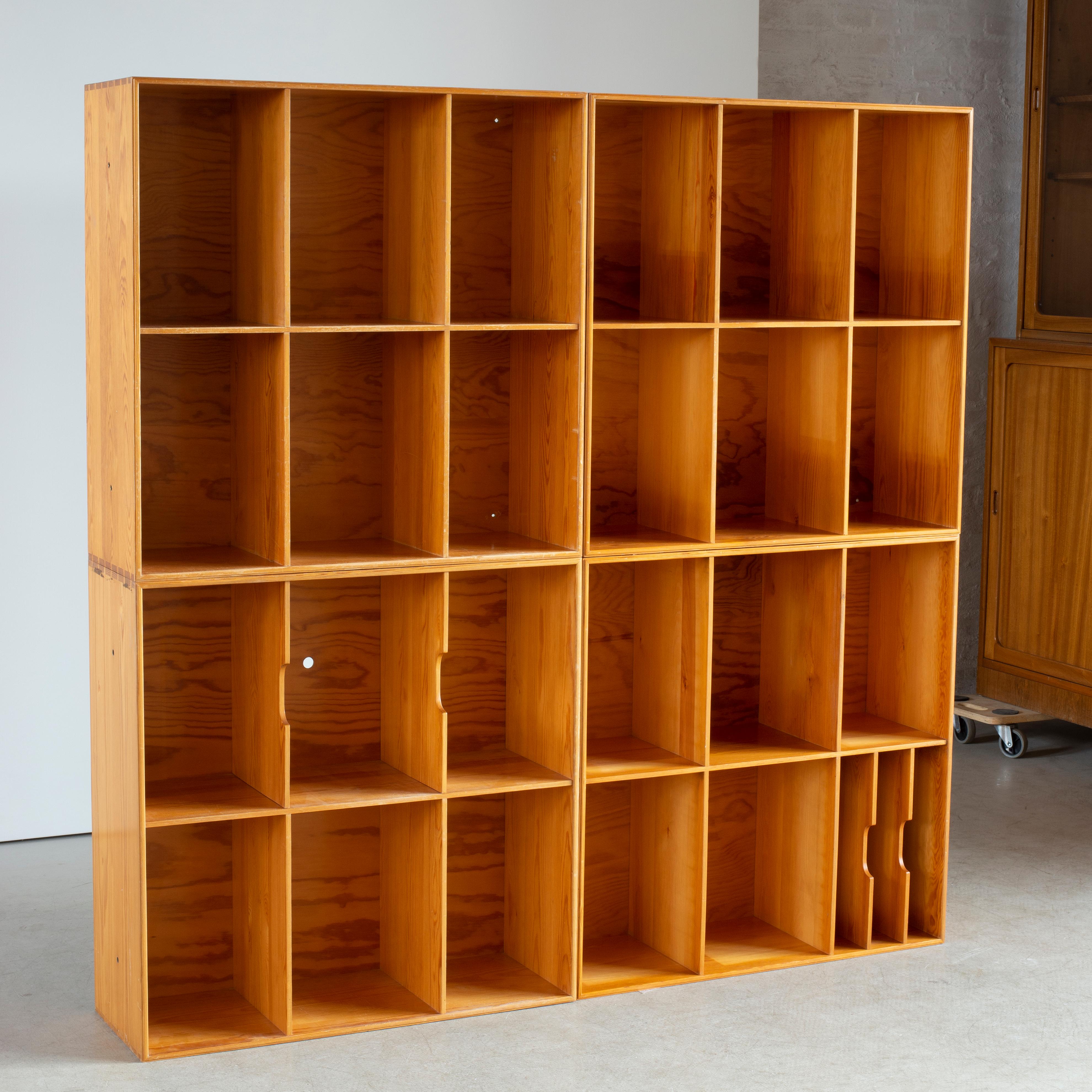 Danish Mogens Koch Four Bookcases for Rud Rasmussen For Sale