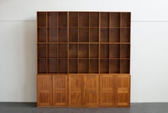 Mogens Koch Library in Mahogany for Rud Rasmussen