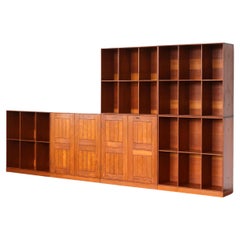 Vintage Mogens Koch Library in Oregon Pine for Rud. Rasmussen