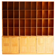 Vintage Mogens Koch Library in Oregon Pine for Rud Rasmussen