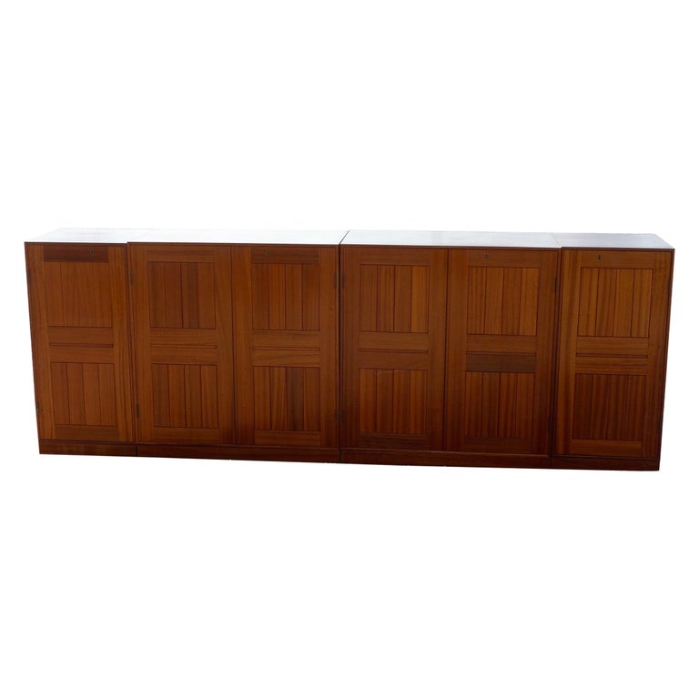 Mogens Koch Mahogany Cabinets Designed 1928 From Rud Rasmussen