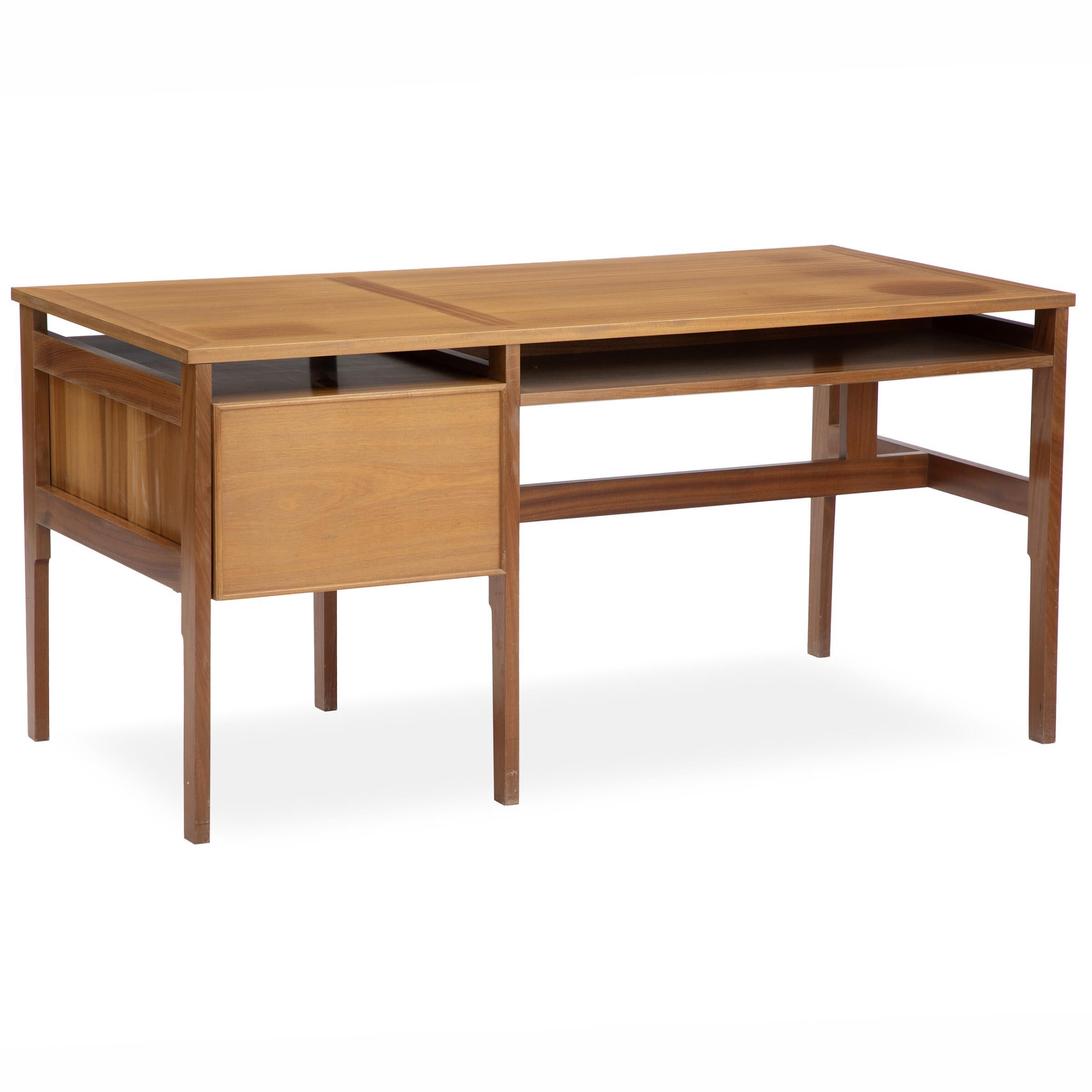 Danish Mogens Koch Mahogany Desk For Sale
