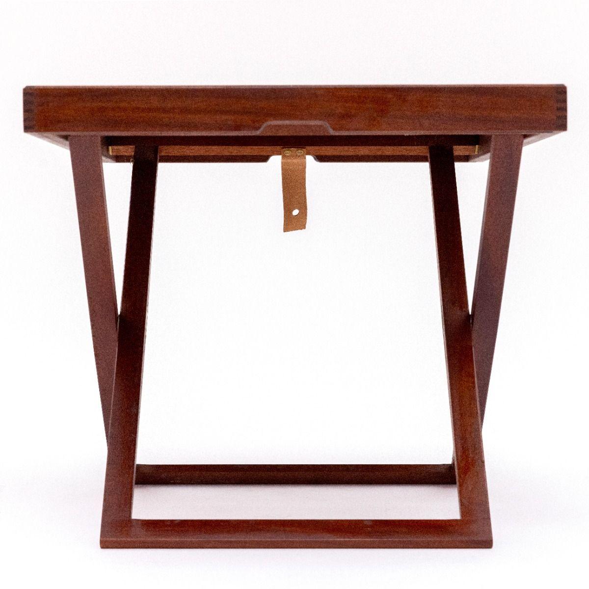 Modern Mogens Koch Mahogany Folding Table for Rud. Rasmussen For Sale