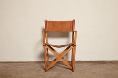 Mogens Koch MK-16 Directors / Safari Chair for Interna, Denmark, 1960s