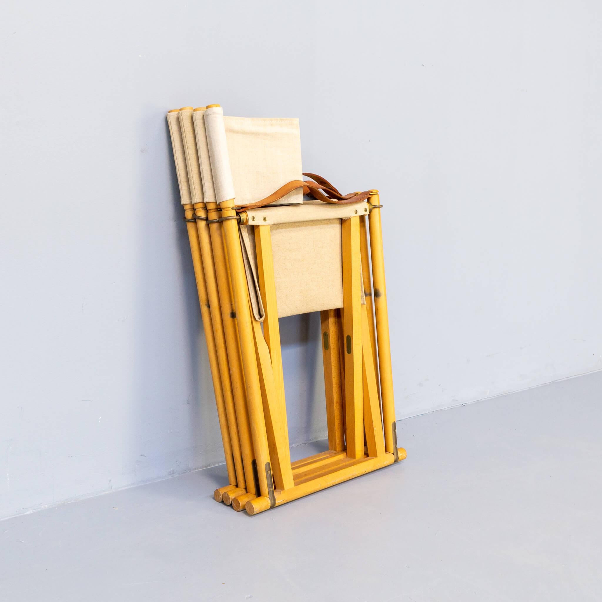 Mogens Koch ‘MK-16’ Safari Chair for Interna Set / 2 2