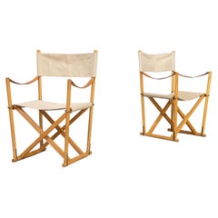 Mogens Koch ‘MK-16’ Safari Chair for Interna Set / 2