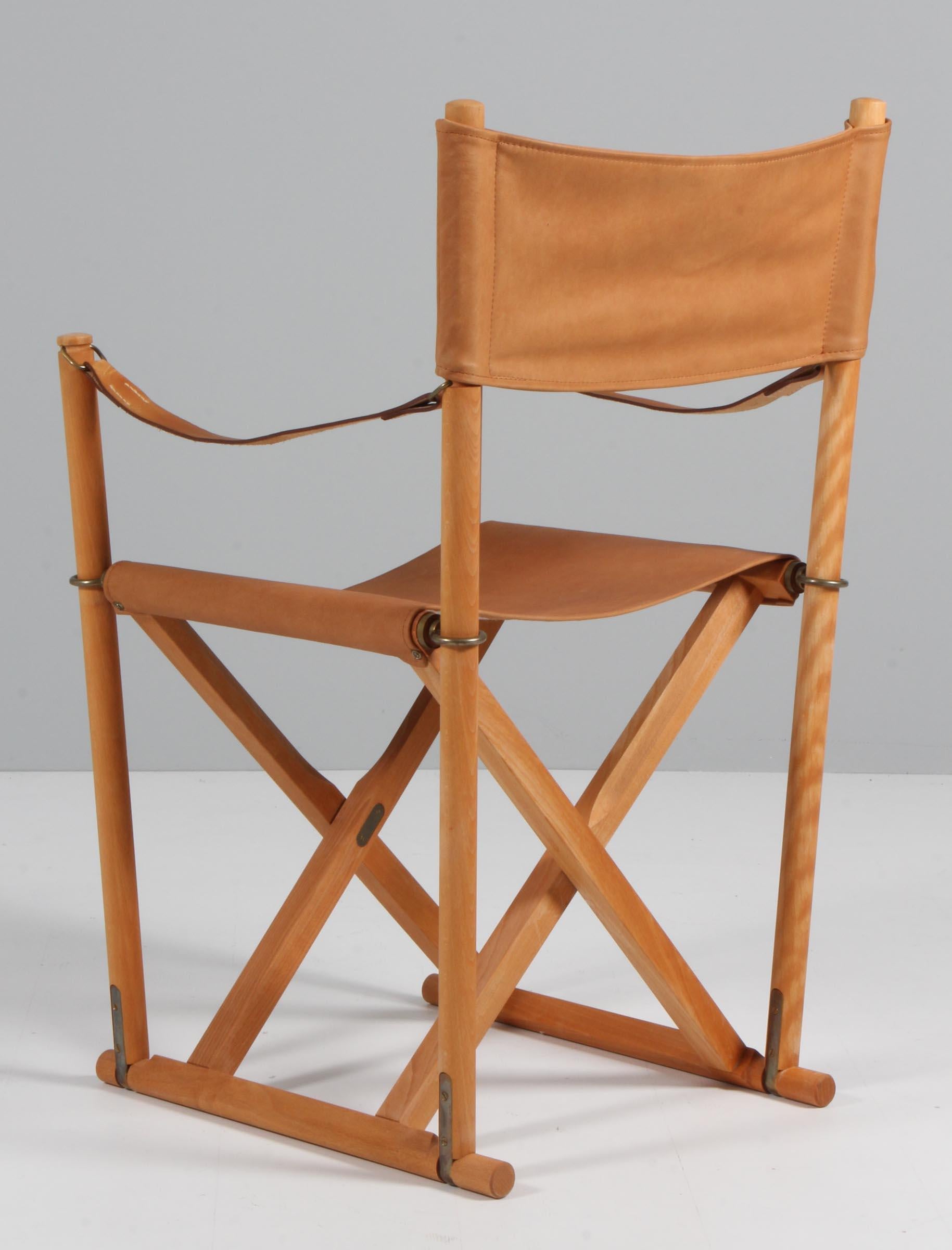 Mid-20th Century Mogens Koch ‘Mk-16’ Safari Chair for Rud Rasmussen For Sale