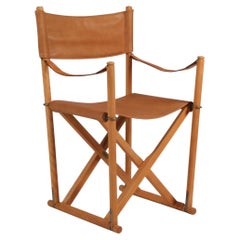 Retro Mogens Koch ‘Mk-16’ Safari Chair for Rud Rasmussen