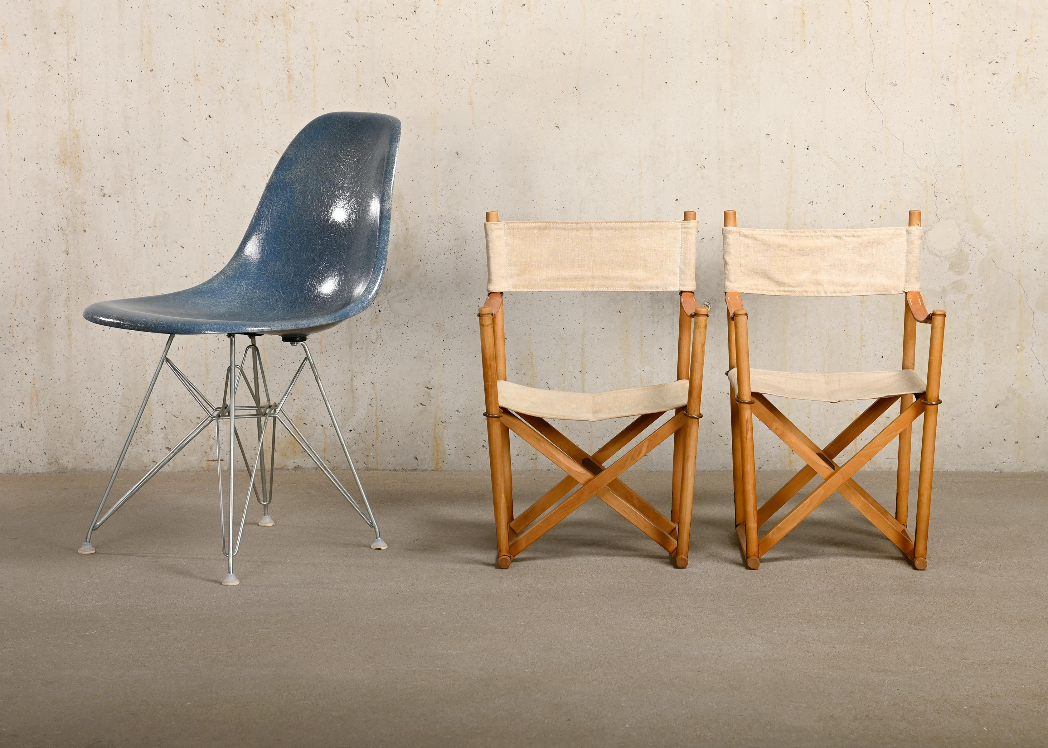 Mogens Koch MK16 Children's Folding Chair Beech Wood / Canvas for Rud Rasmussen 3