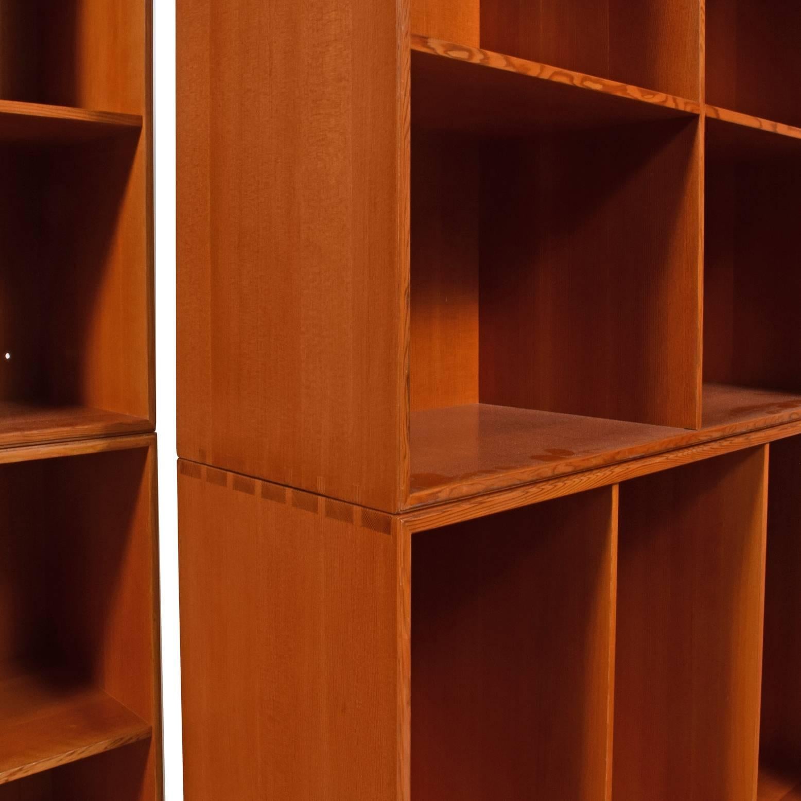 Danish Mogens Koch Nine Open Bookcases for Rud Rasmussen