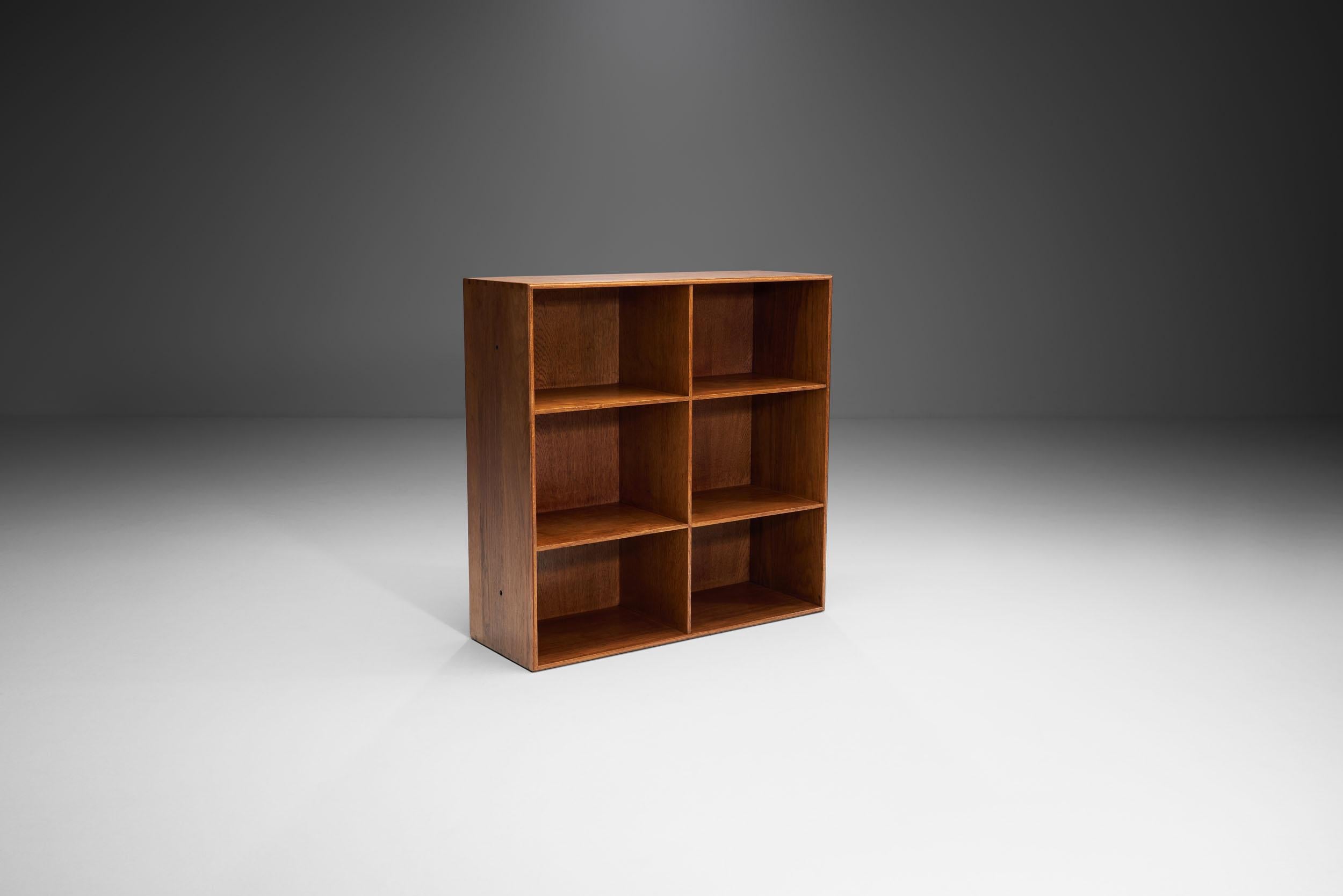 Mogens Koch's most famous piece of furniture is the square book case which was designed for his own home in 1928. This bookcase reflects the Danish designer’s aesthetic that was clean and highly functional, creating pieces that stand out despite