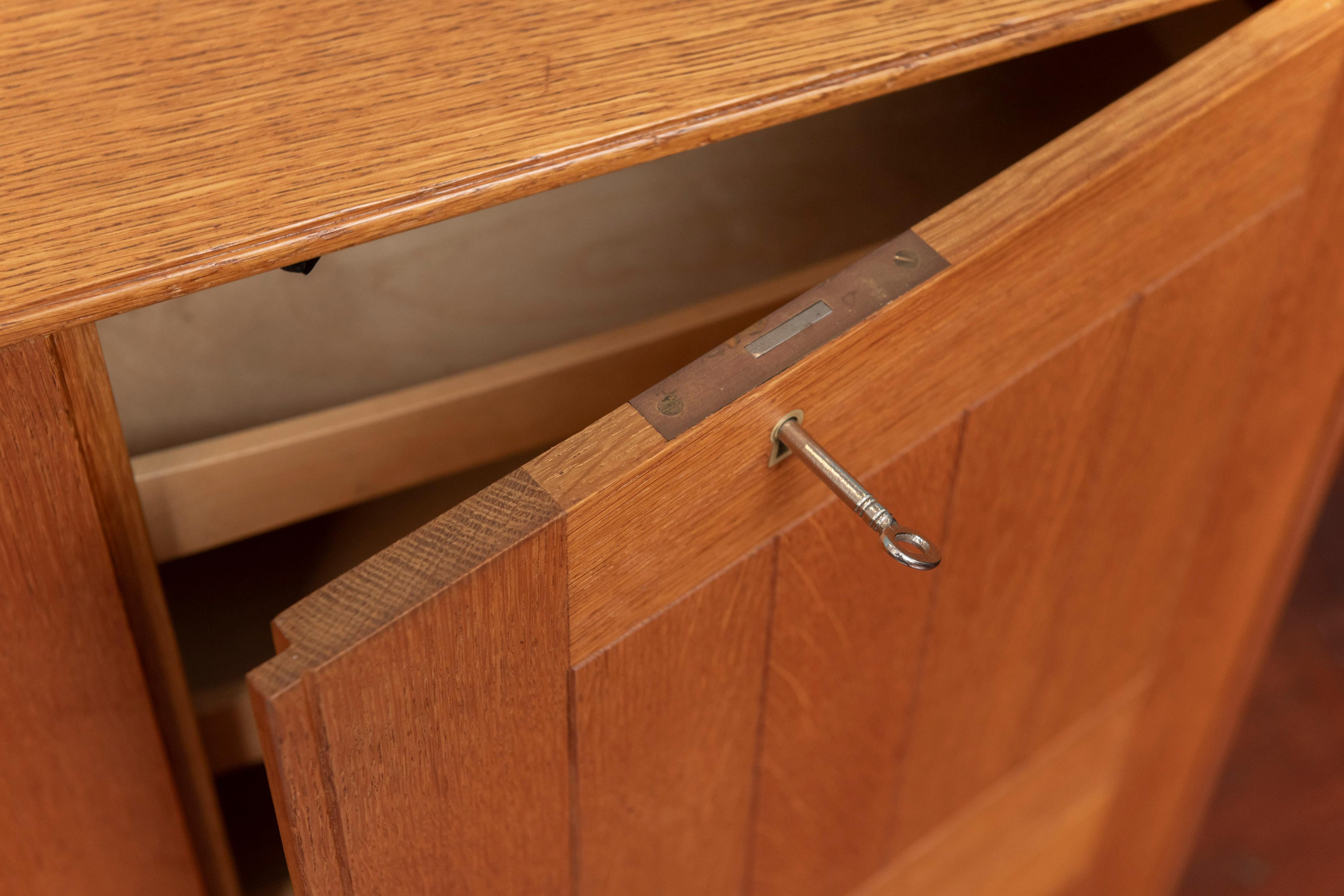 Mogens Koch Oak Cabinets or Nightstands by Rud Rasmussen 6