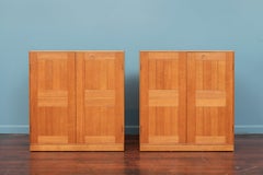 Mogens Koch Oak Cabinets or Nightstands by Rud Rasmussen