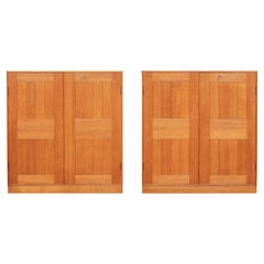 Mogens Koch Oak Cabinets or Nightstands by Rud Rasmussen