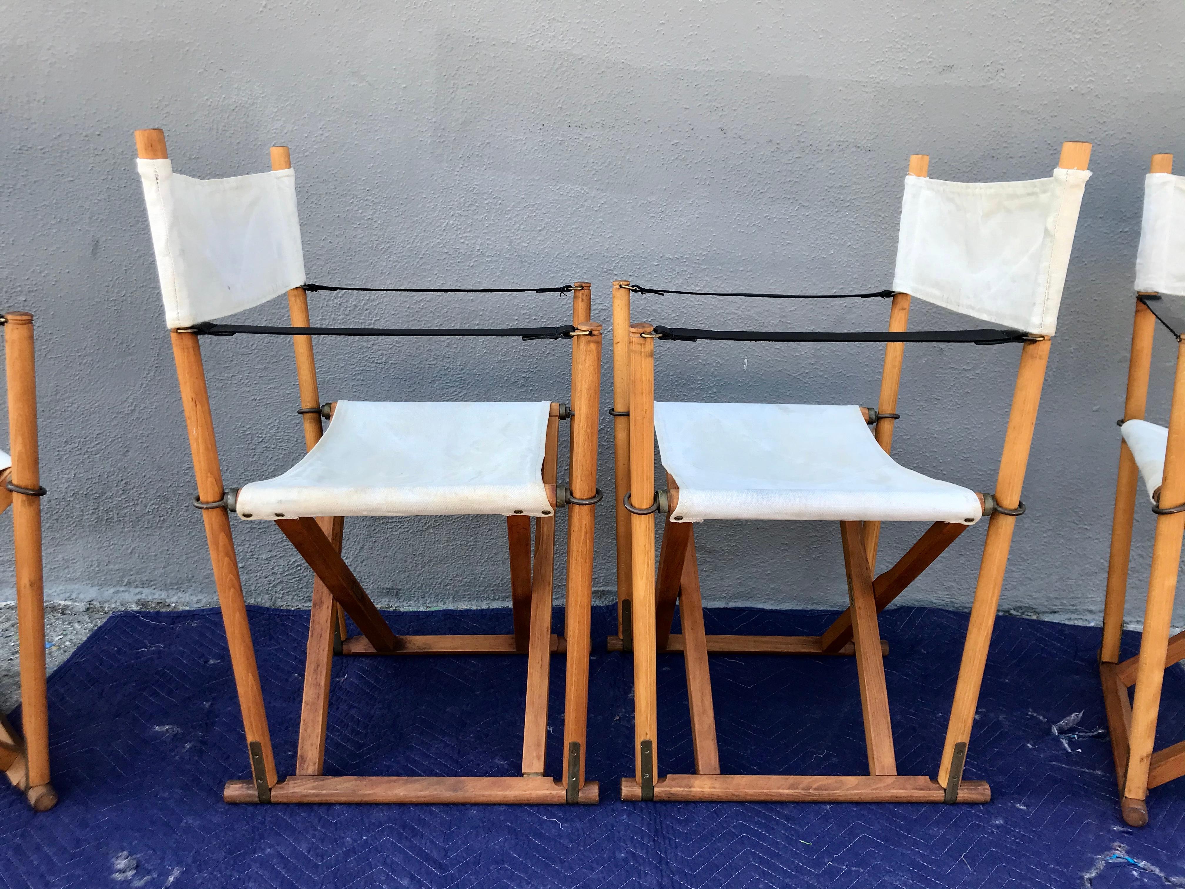 Mogens Koch Occasional Folding Safari Chairs 3