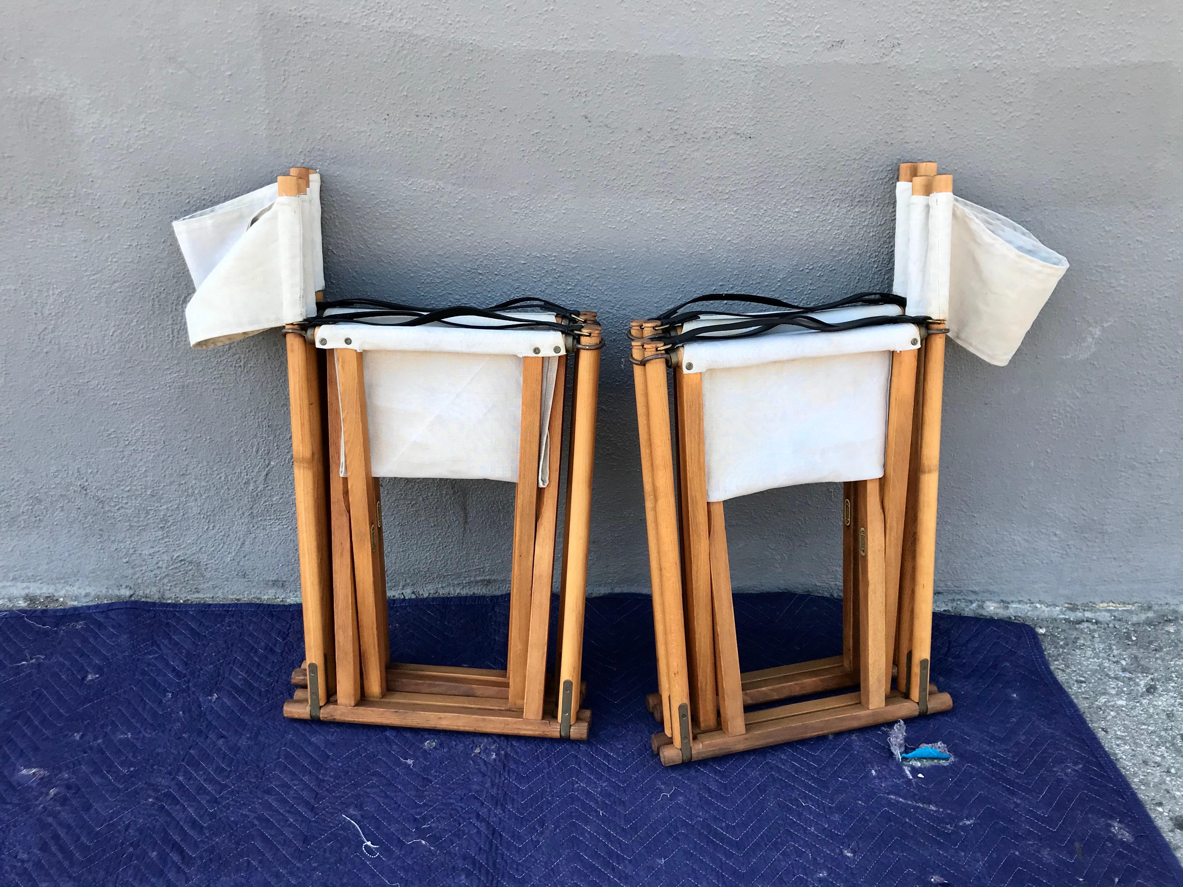 Mid-Century Modern Mogens Koch Occasional Folding Safari Chairs