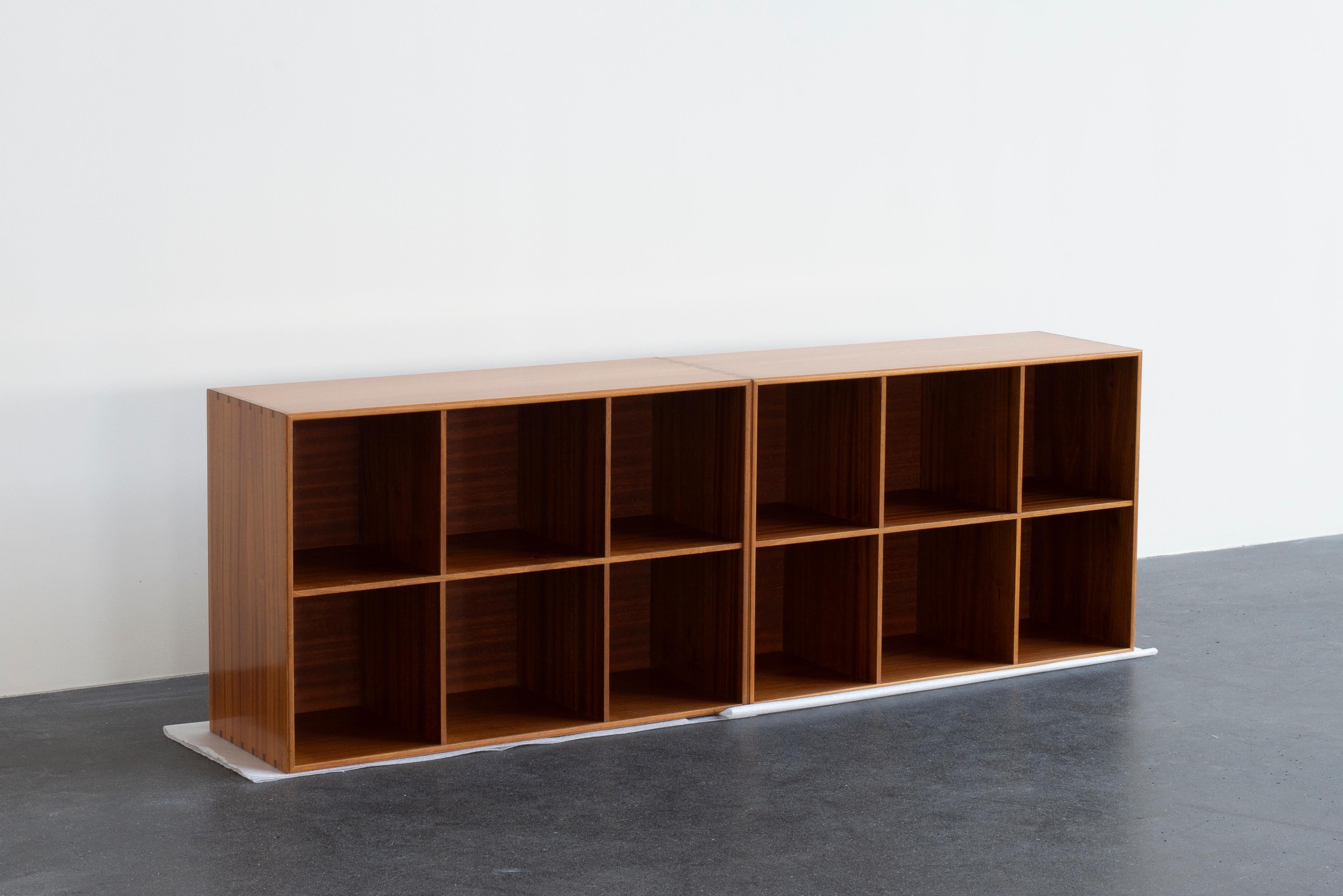 Scandinavian Modern Mogens Koch Pair of Bookcases for Rud, Rasmussen