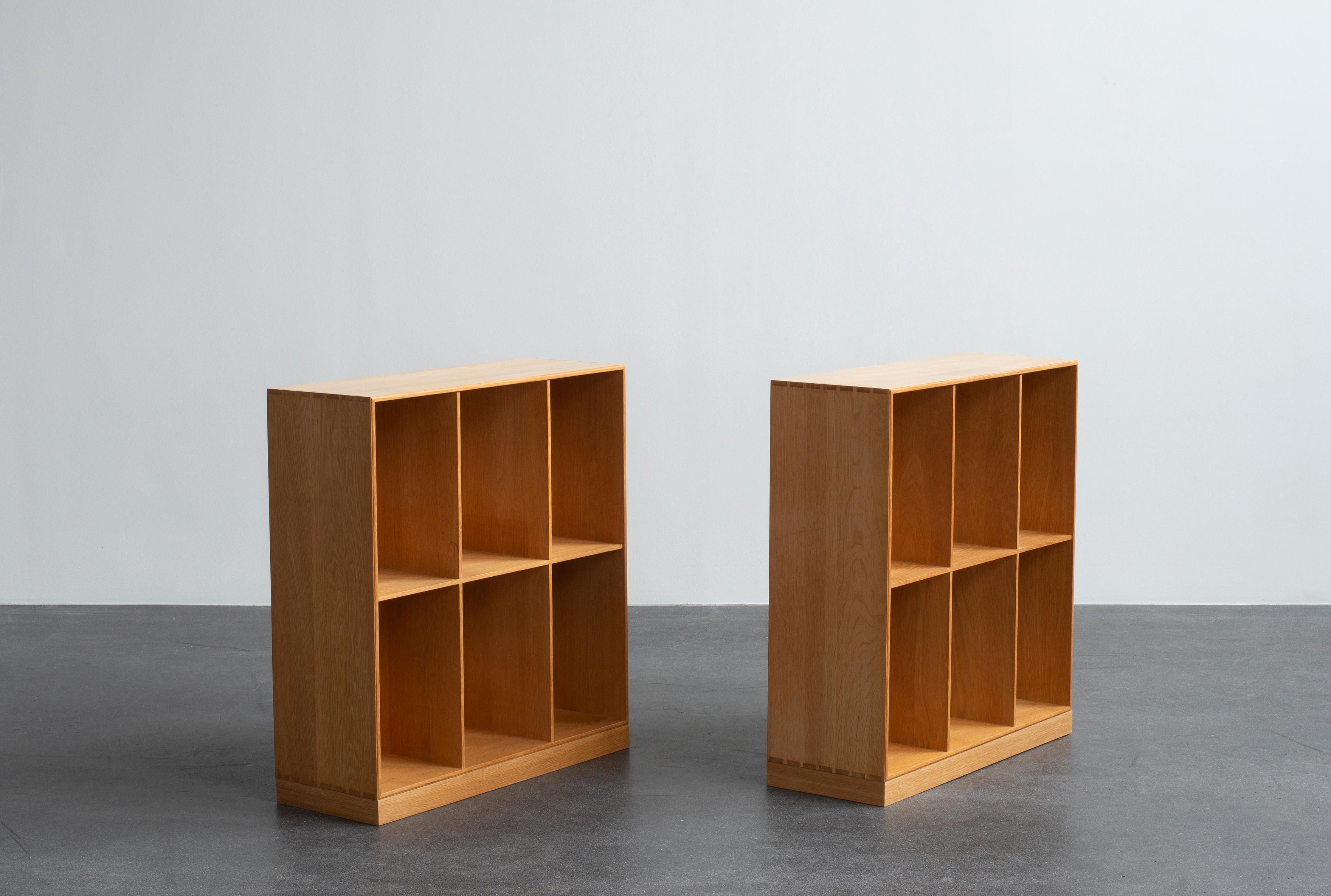 Danish Mogens Koch Pair of Bookcases for Rud. Rasmussen