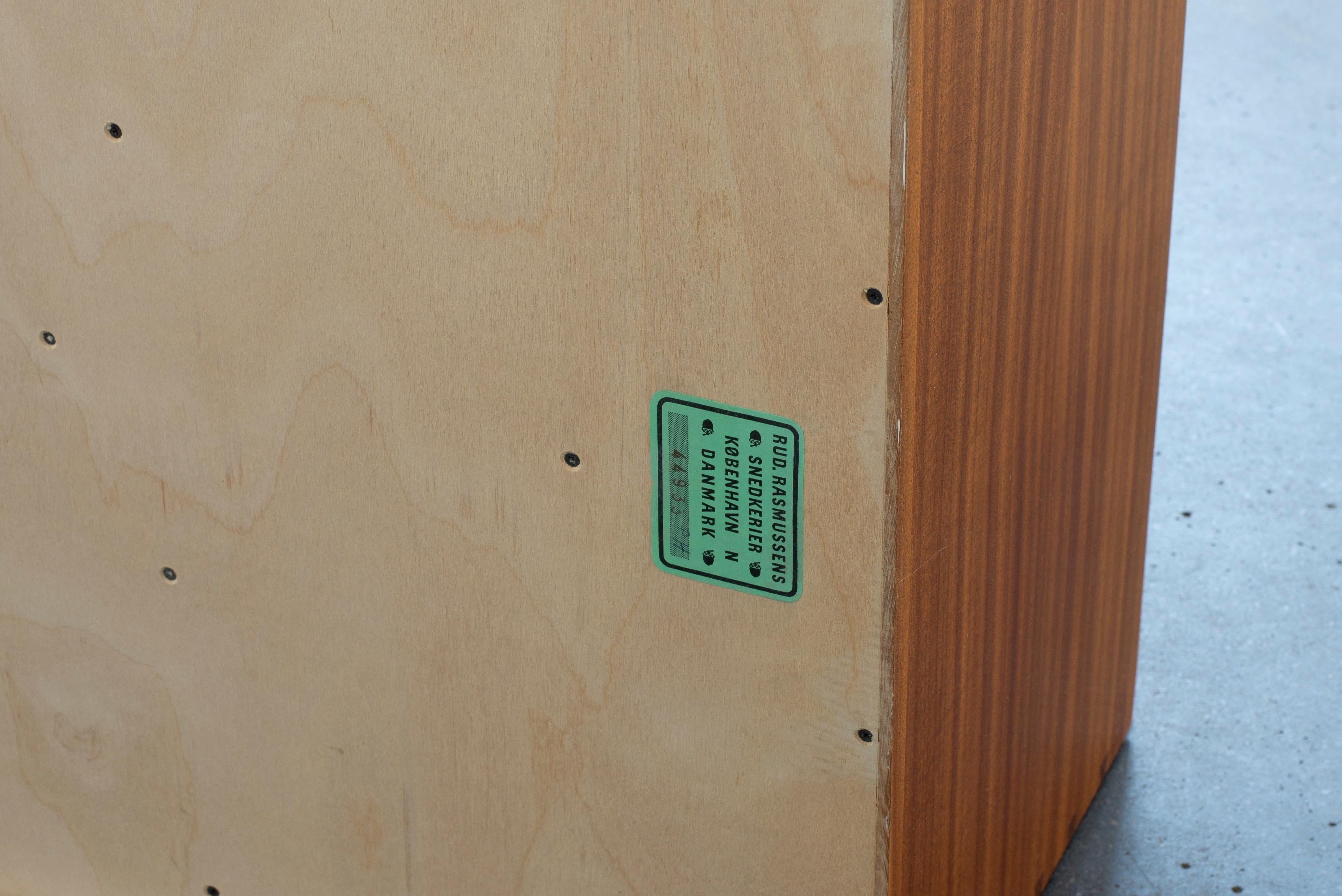 Mahogany Mogens Koch Pair of Bookcases for Rud, Rasmussen