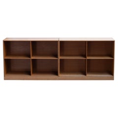 Mogens Koch Pair of Bookcases in Oak for Rud. Rasmussen