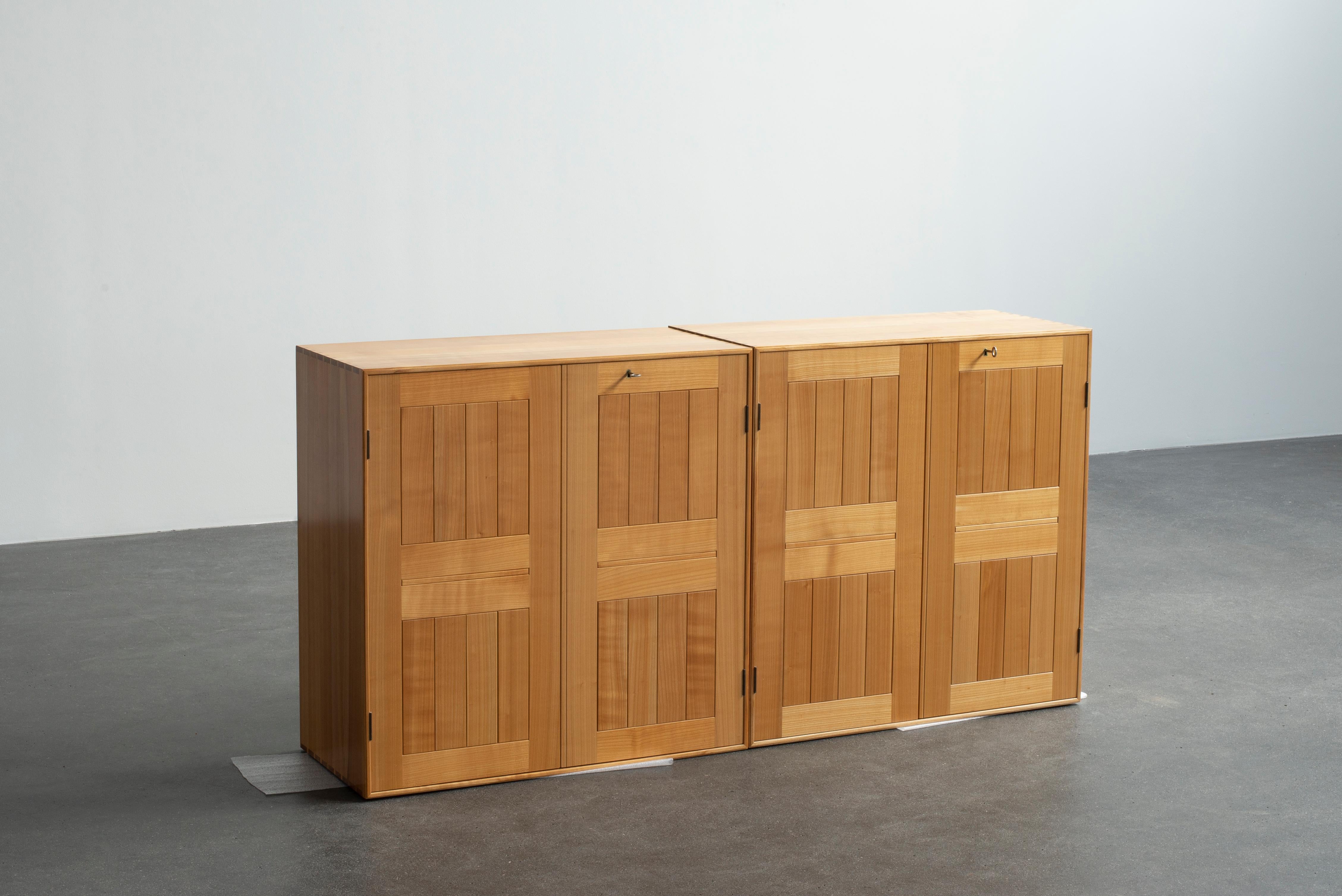 Danish Mogens Koch Pair of Cabinets in Cherrywood for Rud, Rasmussen For Sale