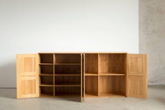 Mogens Koch Pair of Cabinets in Elm for Rud. Rasmussen